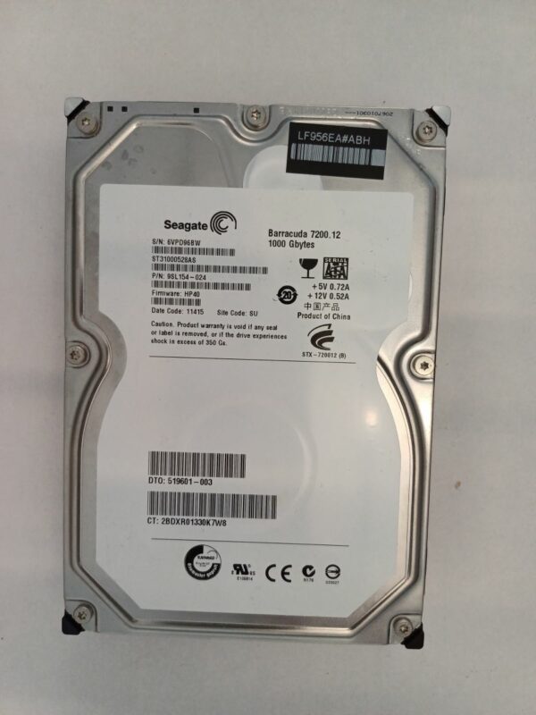 SEAGATE  ST1000528AS