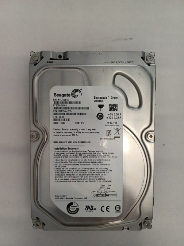 SEAGATE ST2000DL001