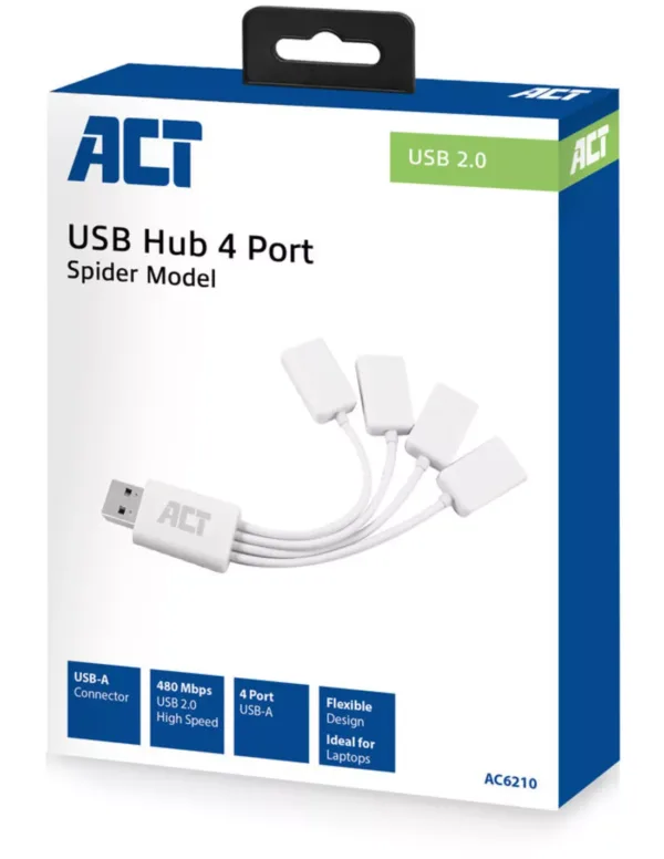 ACT USB HUB 4 PORTR USB 2.0